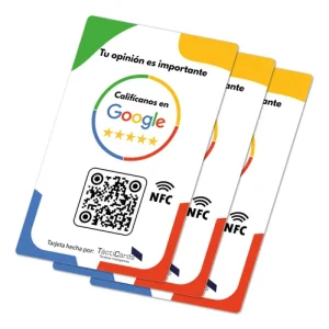 Pack 3 Tarjetas NFC - Google Reviews